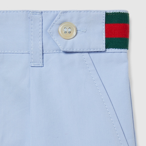 Children's cotton shorts with Web