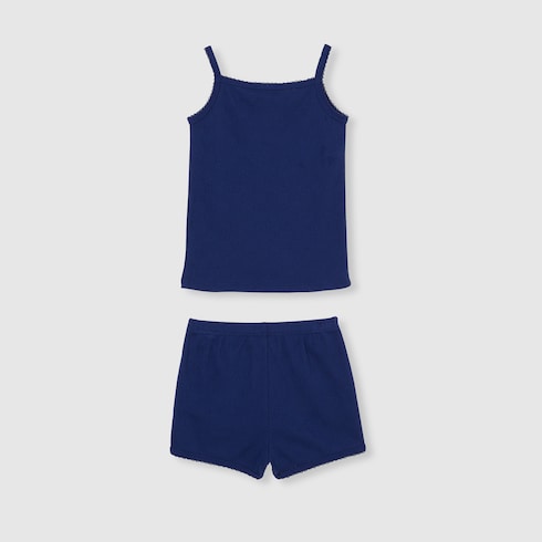 Children's GG jersey two-piece set