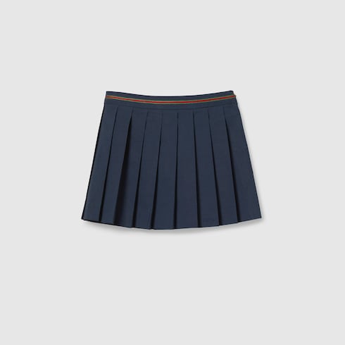 Jupe pour enfant en coton brodé
