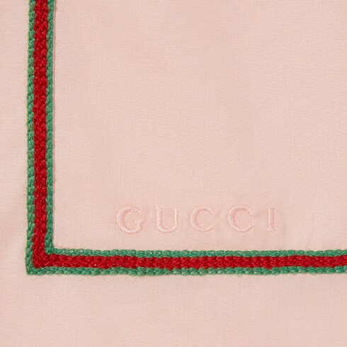 Children's cotton dress with embroidery