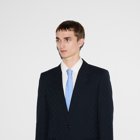 Gucci silk jacquard tie