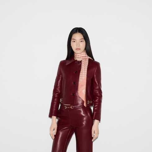 Printed silk carré