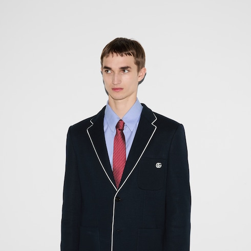 Silk jacquard tie