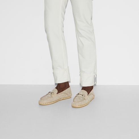 Men's espadrille with Horsebit
