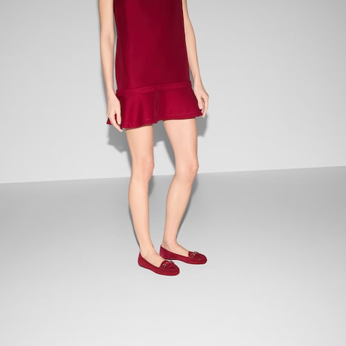 Women's ballet flat with Horsebit