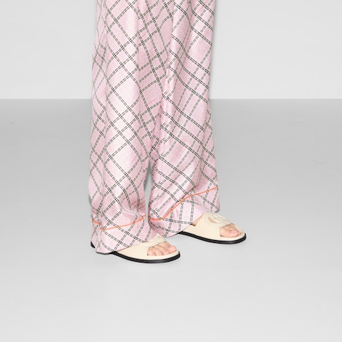 Women's slide sandal with Interlocking G