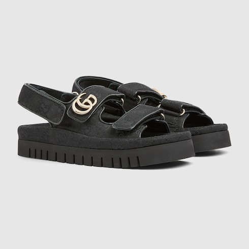 Women's sandal with Double G