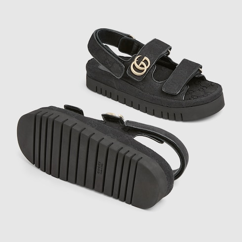 Women's sandal with Double G