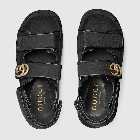 Women's sandal with Double G