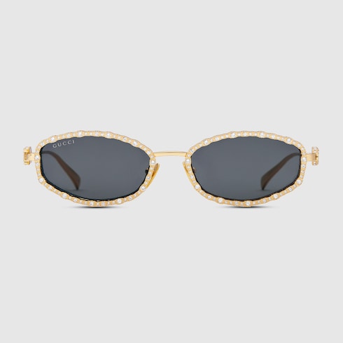 Lunettes de soleil ovales