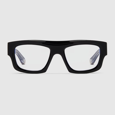 Sonnenbrille mit rechteckigem Rahmen