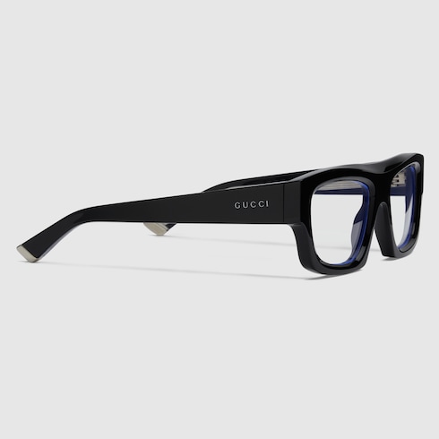 Rectangular frame sunglasses