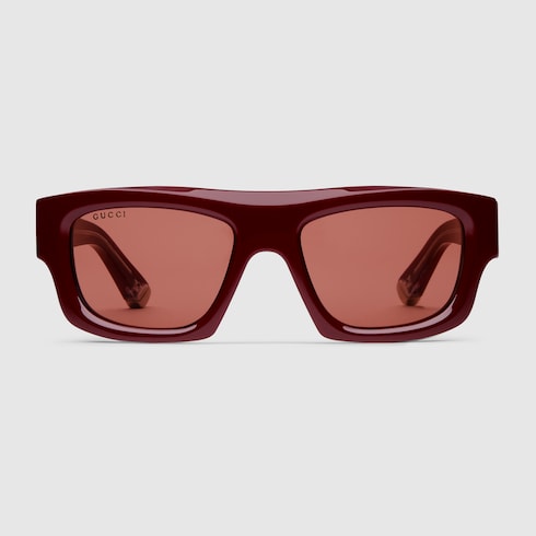 Gafas de sol con montura rectangular