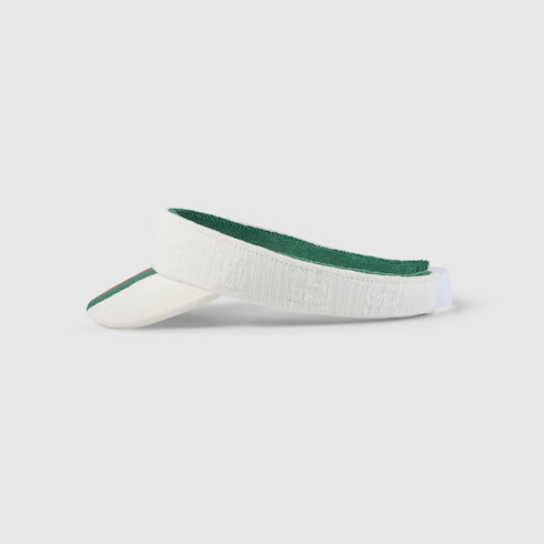 Children's GG cotton visor with Web
