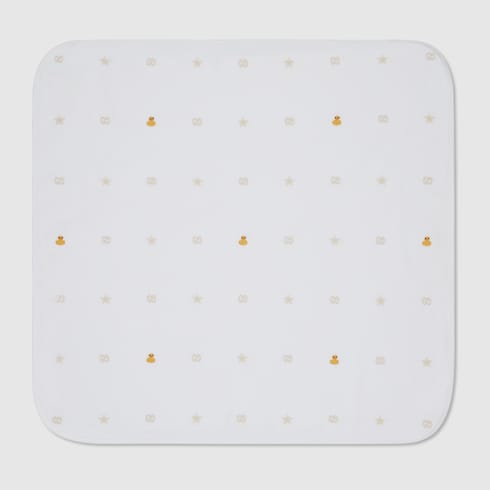 Couverture pour bébé en coton brodé