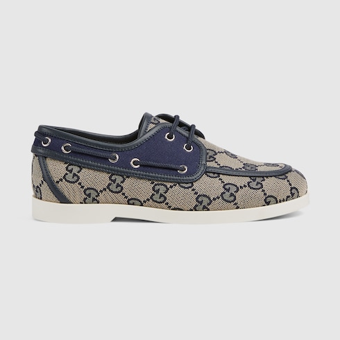 Zapato infantil con GG y cordones