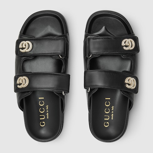 Women's Double G sandal Detail 4