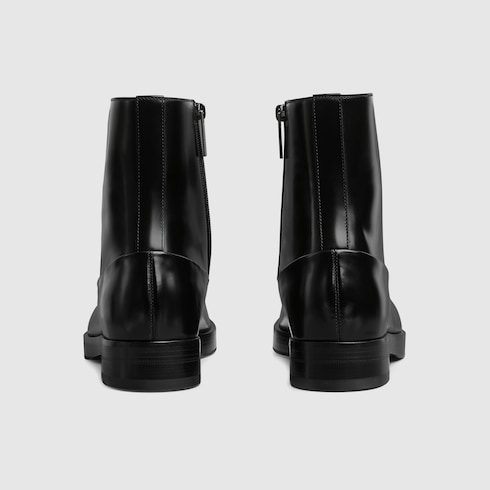 Men's ankle boot with Horsebit