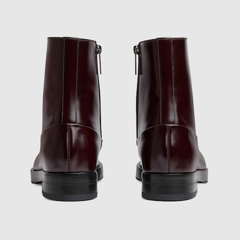 Men's ankle boot with Horsebit