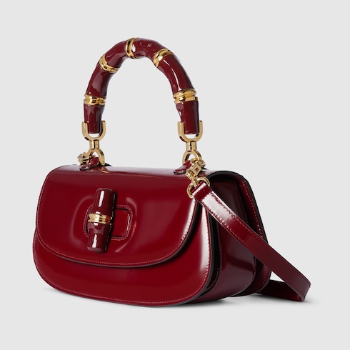 Gucci Bamboo Diva系列中号手袋