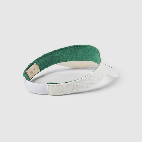 Children's GG cotton visor with Web