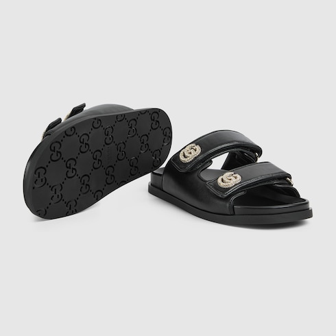 Women's sandal with crystals
