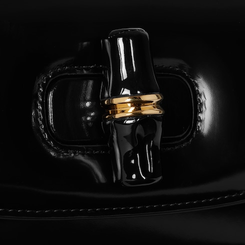 Gucci Bamboo Diva系列中号手袋