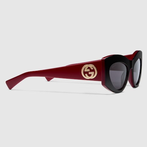 Cat-eye frame sunglasses