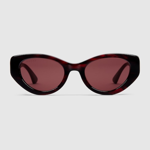 Cat-eye frame sunglasses