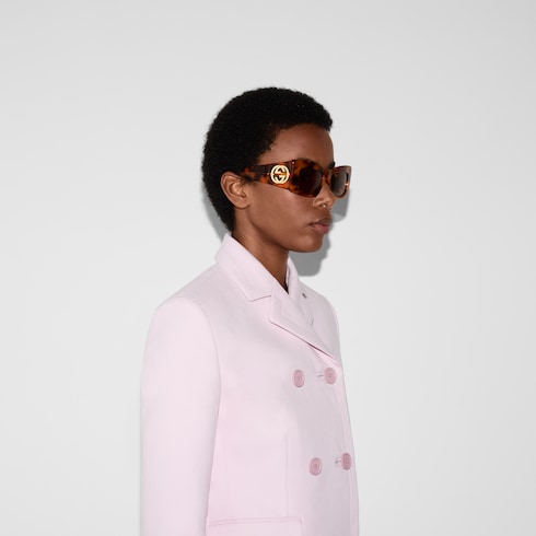 Square frame sunglasses