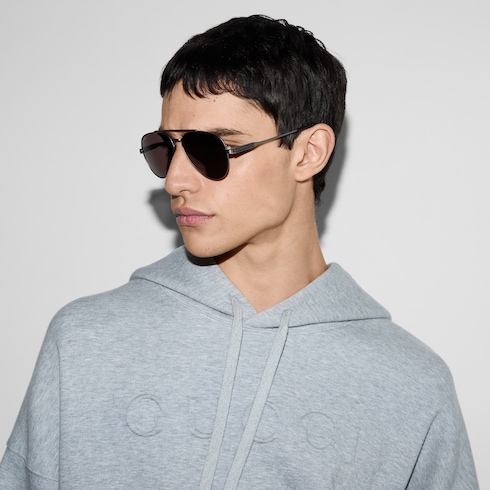 Aviator frame sunglasses