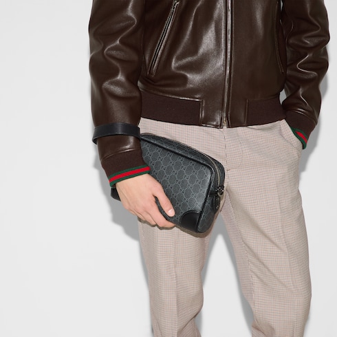 Borsa a tracolla GG Emblem misura piccola