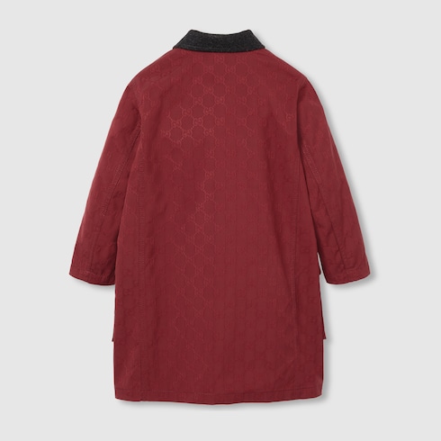 Giacca bambino in twill di nylon GG