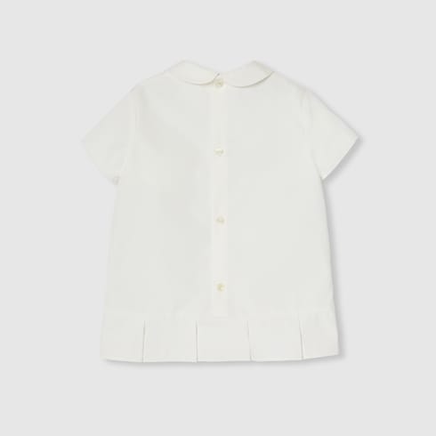 Baby embroidered cotton dress