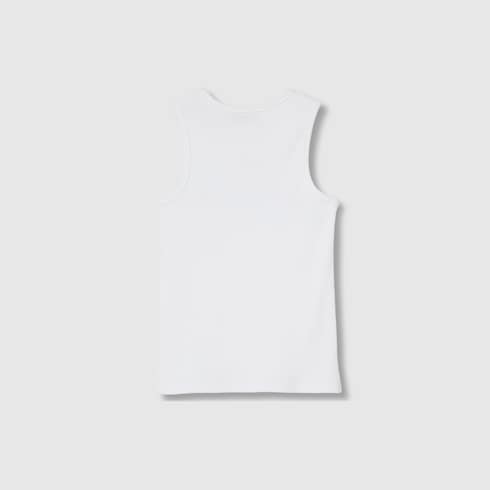 Haut sans manches pour enfant en coton imprimé