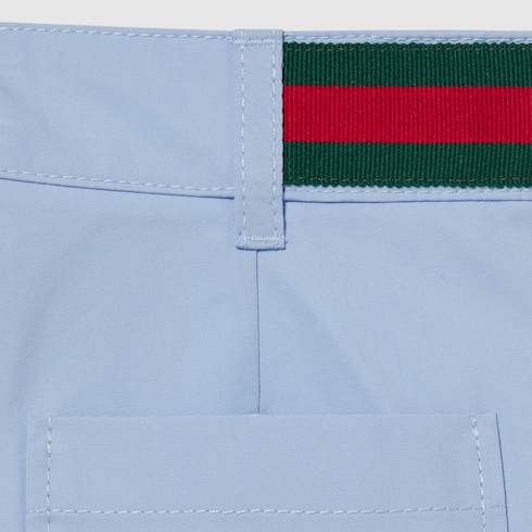Shorts neonato in popeline di cotone