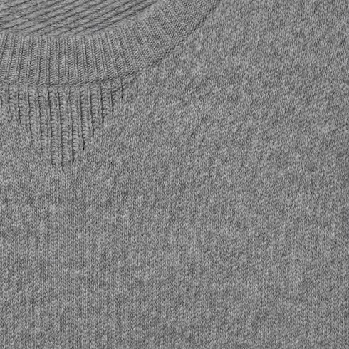 Embroidered wool knit jumper Detail 8