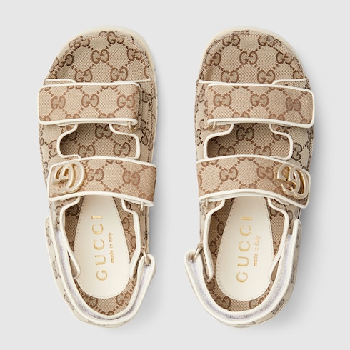 Sandalo donna con Doppia G