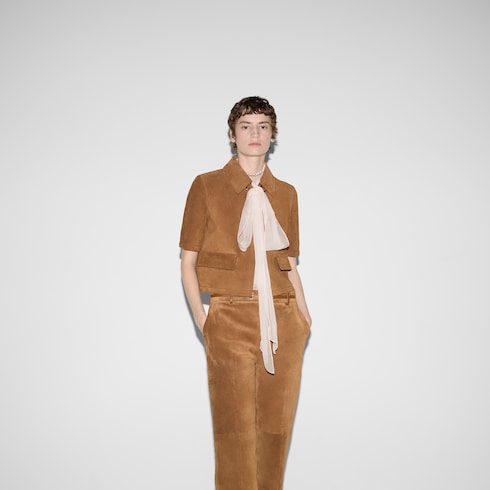 Silk chiffon sleeveless shirt