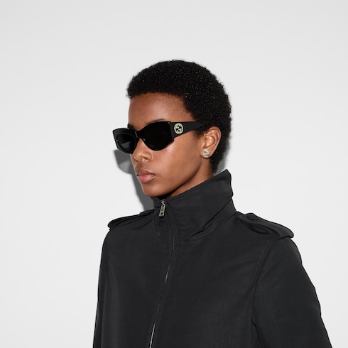 Cat-eye frame sunglasses
