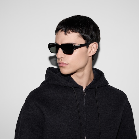 Rectangular frame sunglasses