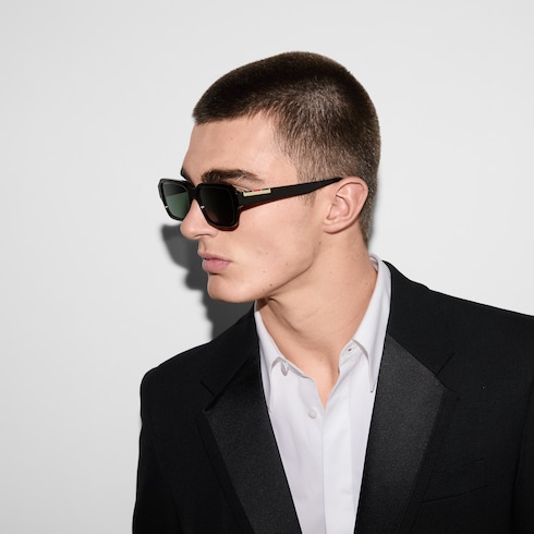 Rectangular frame sunglasses