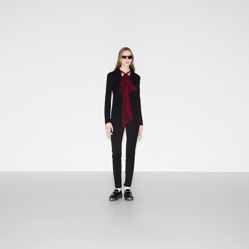 Chaqueta de punto de algodón