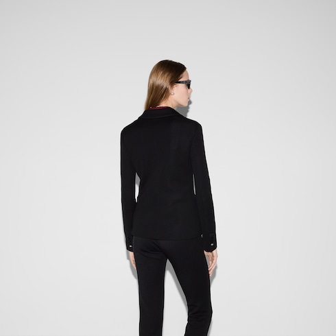 Chaqueta de punto de algodón