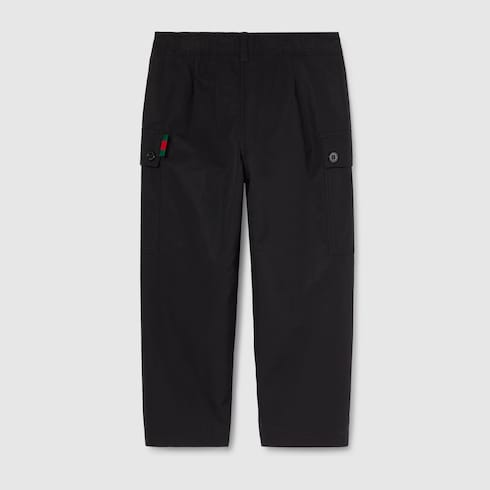 Pantalón infantil de popelina de algodón