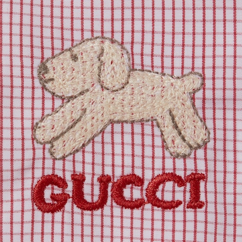 Chemise pour bébé en coton brodée