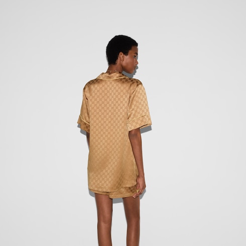 Bluse aus GG Satin