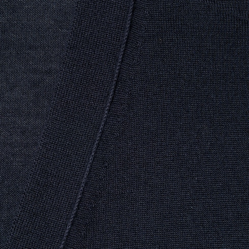 Cardigan in seta e cashmere extra fine