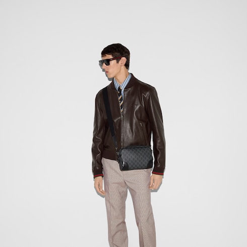 Bolso cruzado pequeño para el hombro GG Emblem