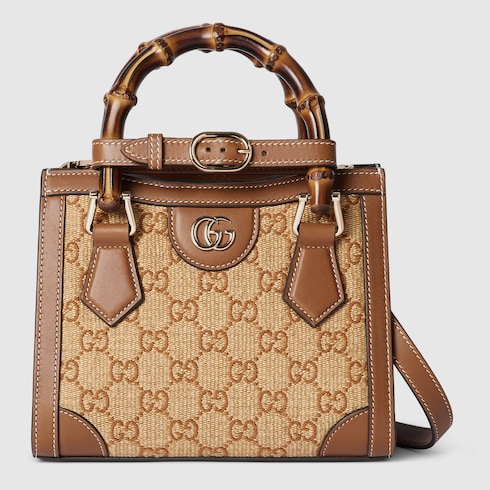 Gucci Diana系列小号托特包